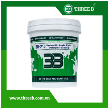 3B-210 DUNG DỊCH CHỐNG THẤM NGƯỢC THẨM THẤU TINH THỂ (GỐC XI MĂNG)