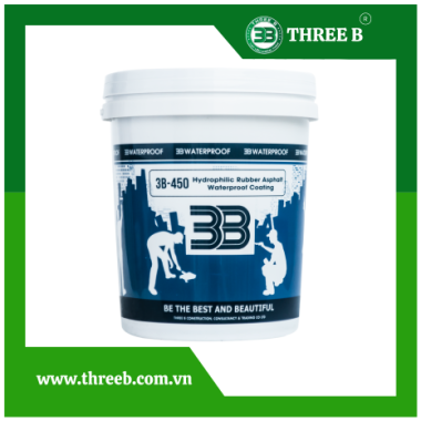 3B-450 DUNG DỊCH CHỐNG THẤM NHỰA ĐƯỜNG CAO SU HÓA (GỐC BITUM)
