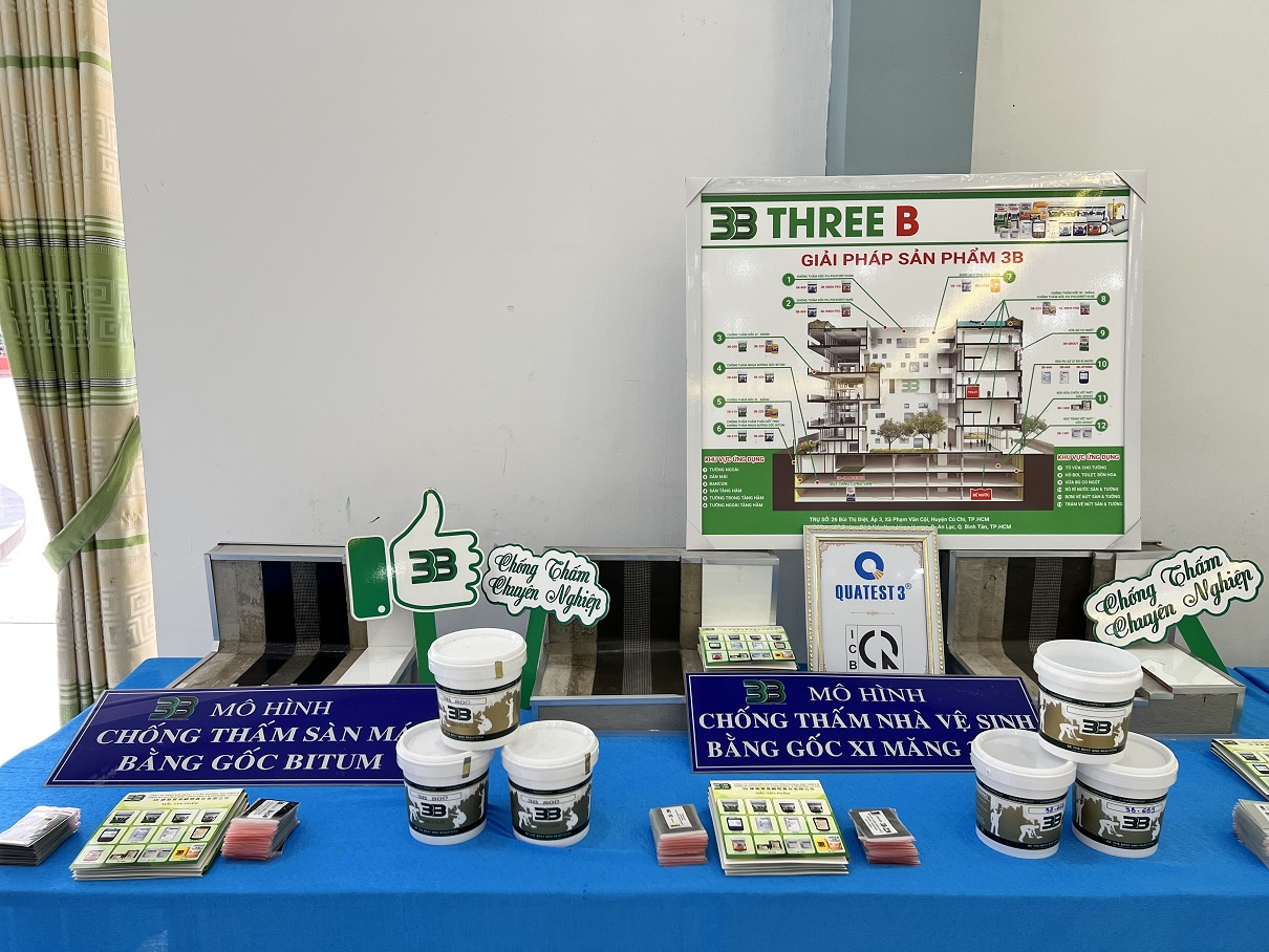 giải pháp chống thấm three b